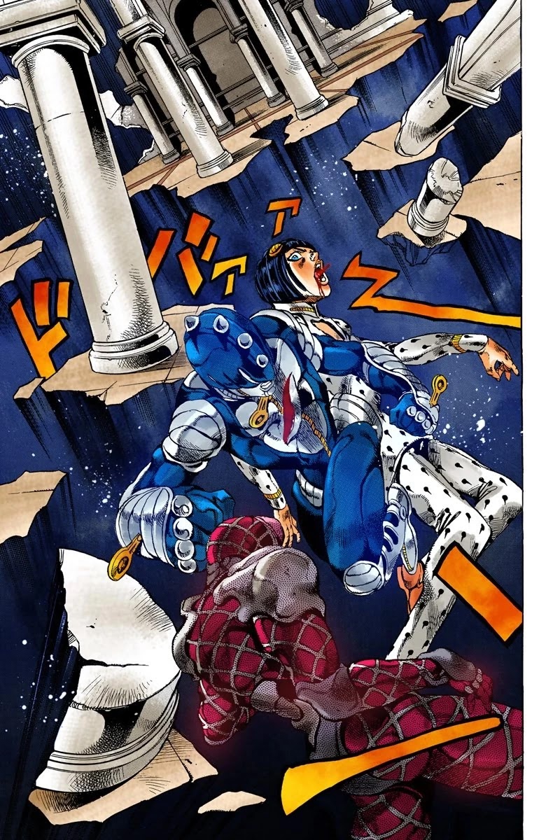 JoJo's Bizarre Adventure Part 5 - Vento Aureo (Official Colored) chapter 81 page 9