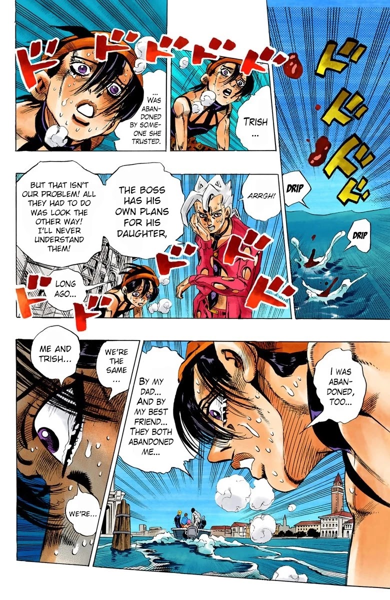 JoJo's Bizarre Adventure Part 5 - Vento Aureo (Official Colored) chapter 84 page 15