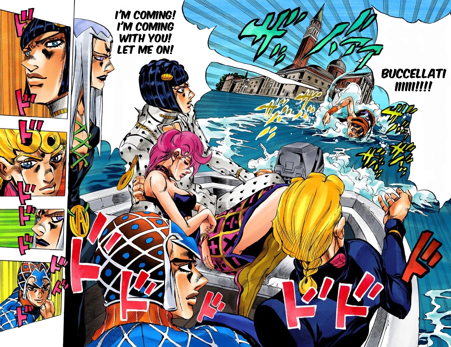 JoJo's Bizarre Adventure Part 5 - Vento Aureo (Official Colored) chapter 84 page 17