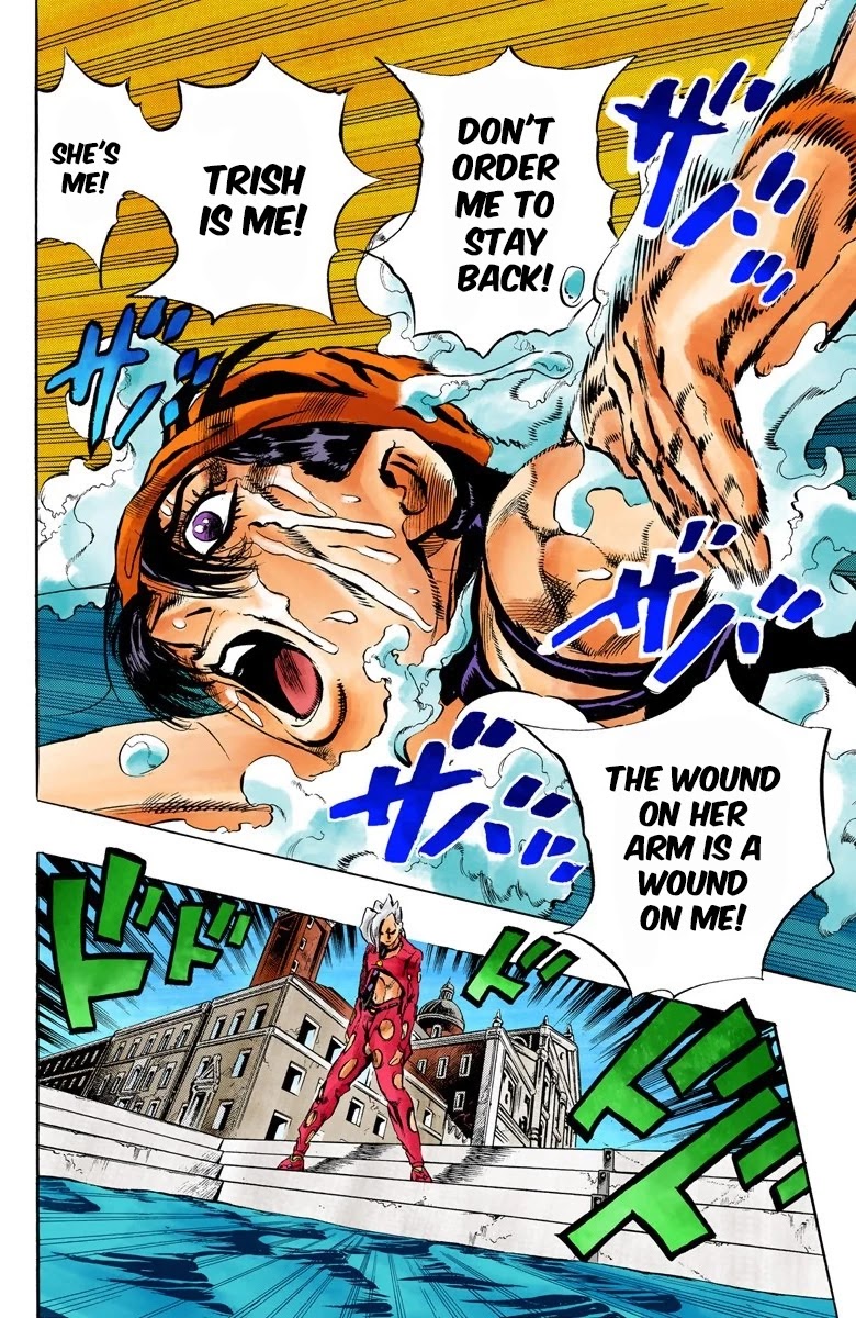 JoJo's Bizarre Adventure Part 5 - Vento Aureo (Official Colored) chapter 84 page 18