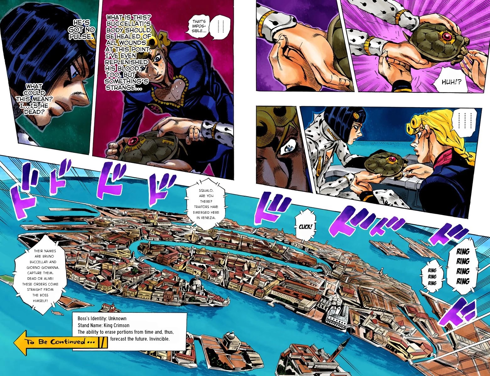 JoJo's Bizarre Adventure Part 5 - Vento Aureo (Official Colored) chapter 84 page 20