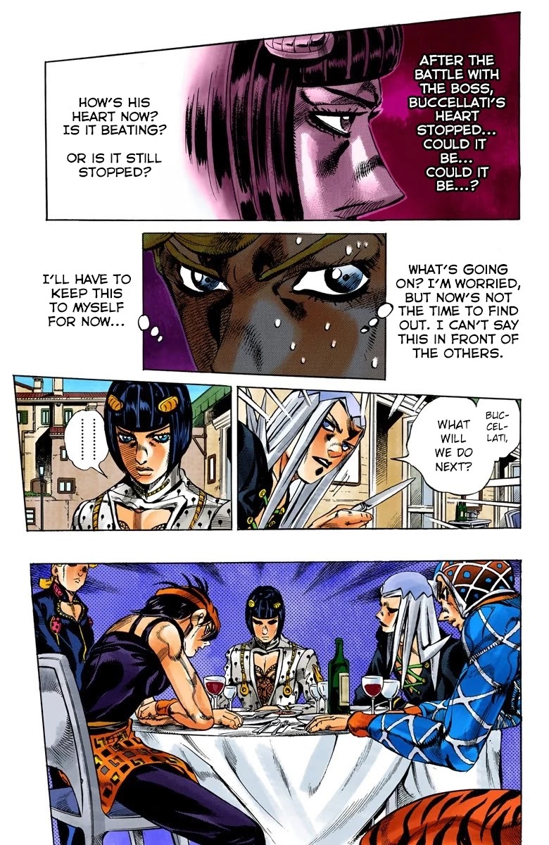 JoJo's Bizarre Adventure Part 5 - Vento Aureo (Official Colored) chapter 85 page 10