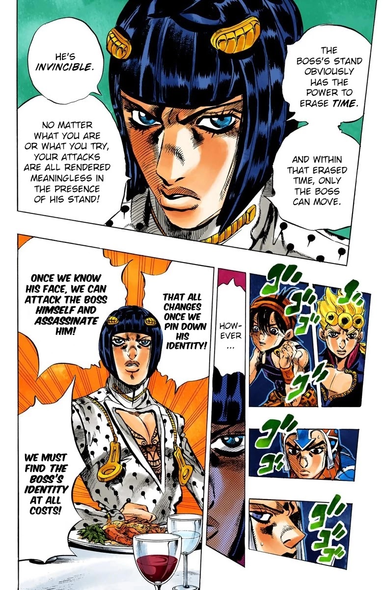 JoJo's Bizarre Adventure Part 5 - Vento Aureo (Official Colored) chapter 85 page 11