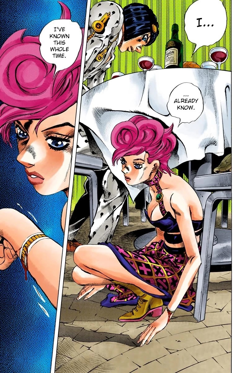 JoJo's Bizarre Adventure Part 5 - Vento Aureo (Official Colored) chapter 85 page 14