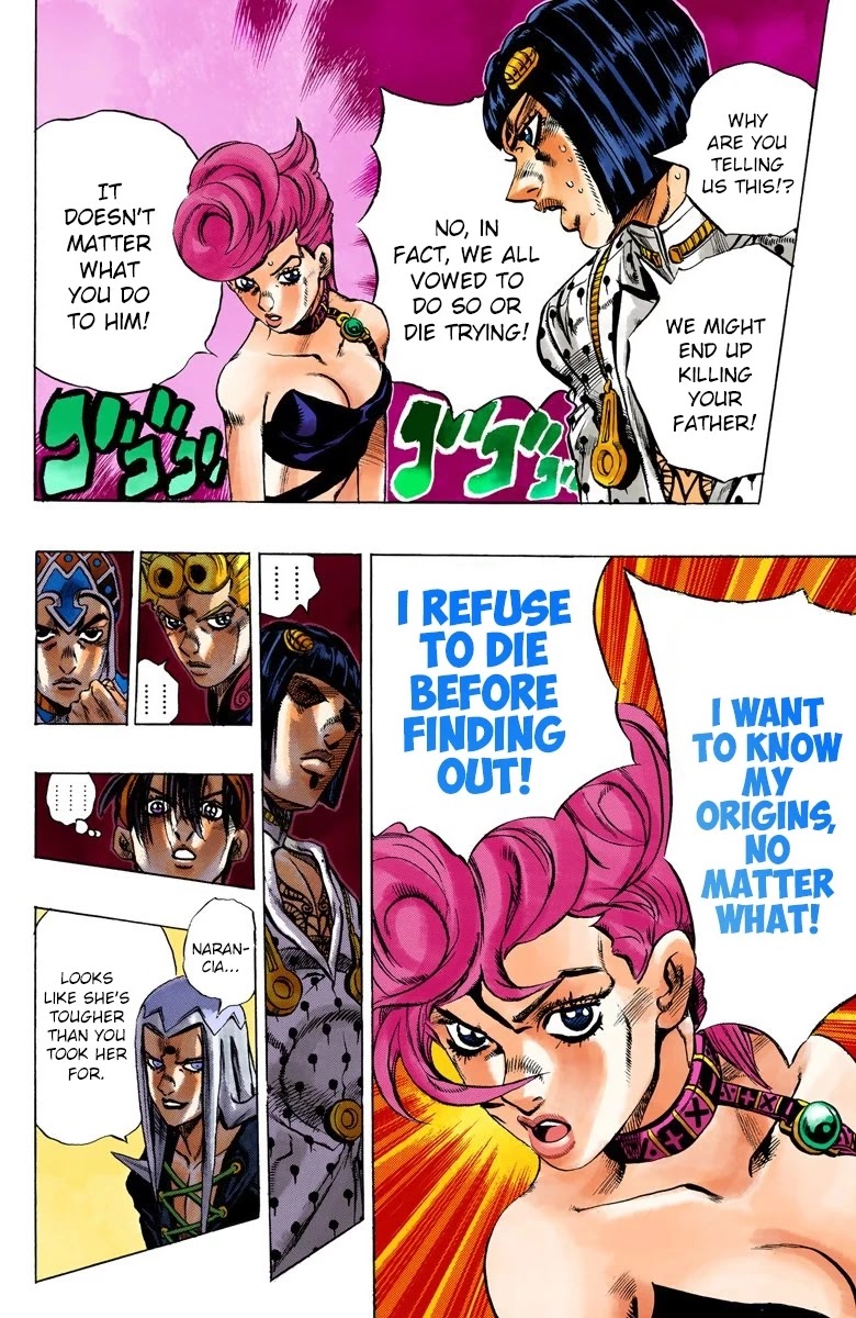 JoJo's Bizarre Adventure Part 5 - Vento Aureo (Official Colored) chapter 85 page 17