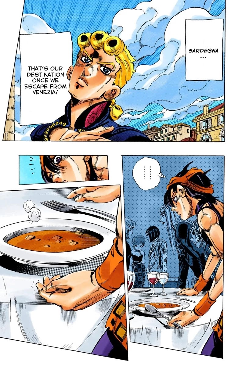 JoJo's Bizarre Adventure Part 5 - Vento Aureo (Official Colored) chapter 85 page 18