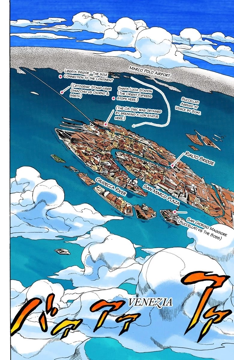 JoJo's Bizarre Adventure Part 5 - Vento Aureo (Official Colored) chapter 85 page 3