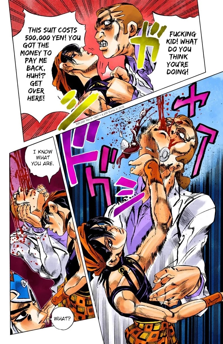 JoJo's Bizarre Adventure Part 5 - Vento Aureo (Official Colored) chapter 85 page 7