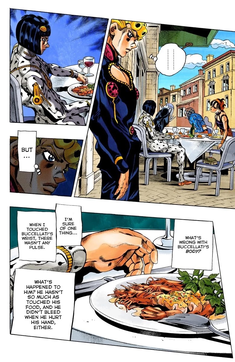 JoJo's Bizarre Adventure Part 5 - Vento Aureo (Official Colored) chapter 85 page 9