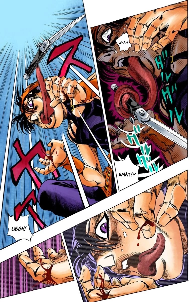 JoJo's Bizarre Adventure Part 5 - Vento Aureo (Official Colored) chapter 88 page 10