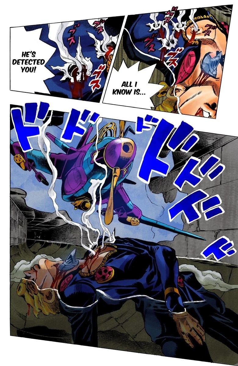 JoJo's Bizarre Adventure Part 5 - Vento Aureo (Official Colored) chapter 89 page 16