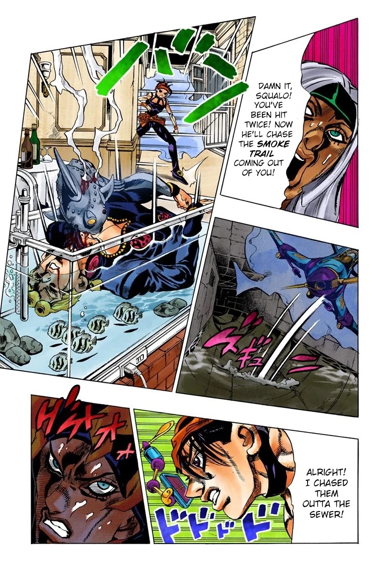 JoJo's Bizarre Adventure Part 5 - Vento Aureo (Official Colored) chapter 89 page 19