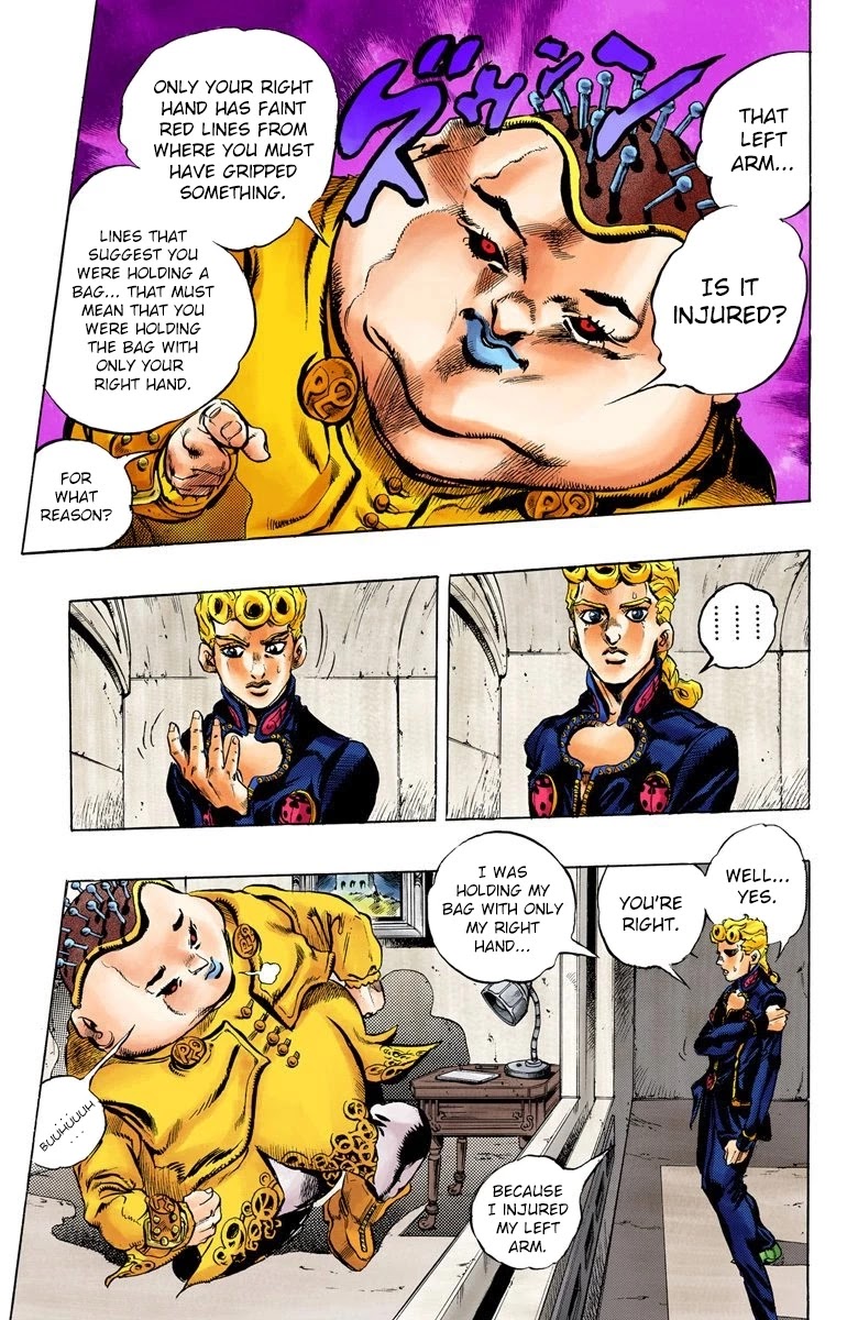 JoJo's Bizarre Adventure Part 5 - Vento Aureo (Official Colored) chapter 9 page 16