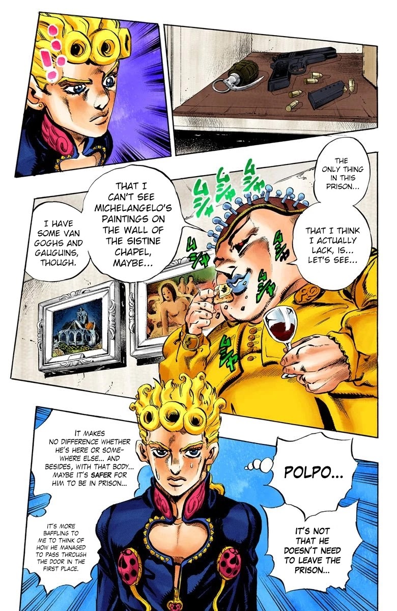 JoJo's Bizarre Adventure Part 5 - Vento Aureo (Official Colored) chapter 9 page 18