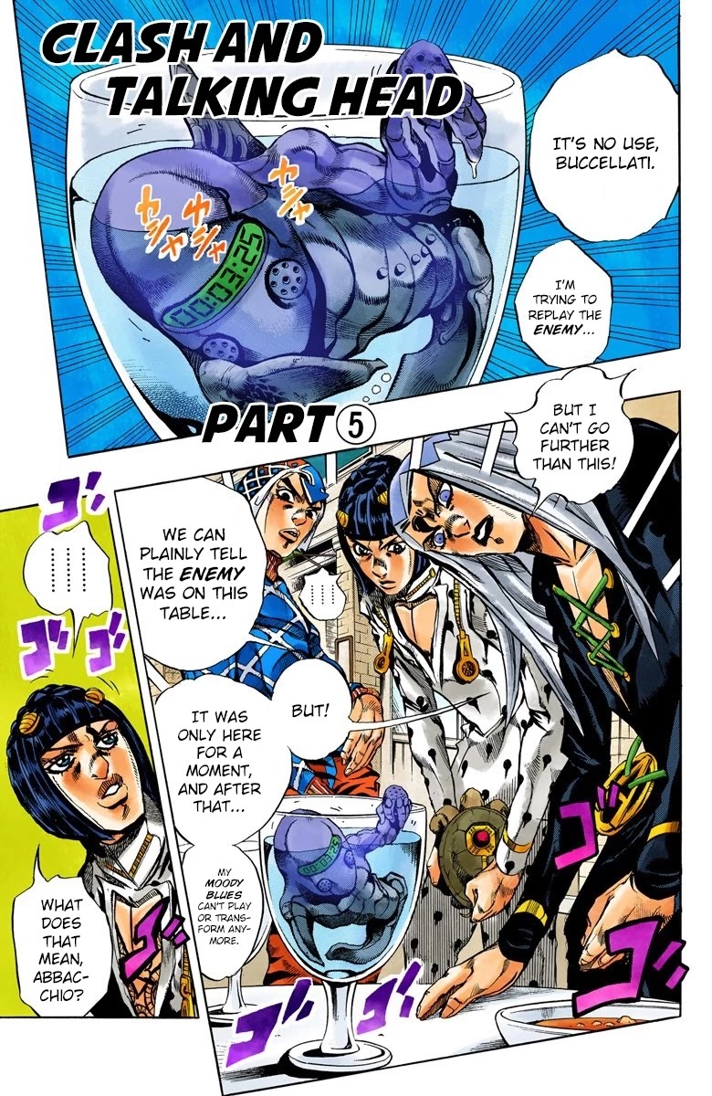 JoJo's Bizarre Adventure Part 5 - Vento Aureo (Official Colored) chapter 90 page 2