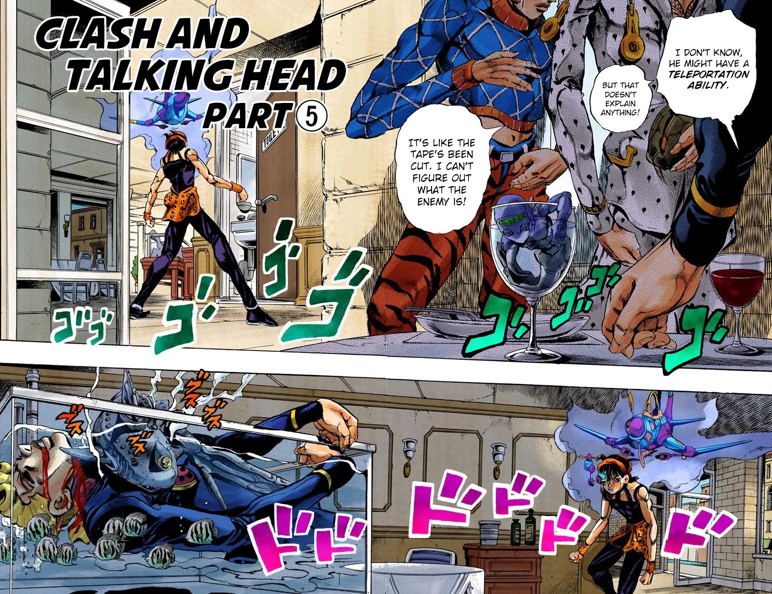 JoJo's Bizarre Adventure Part 5 - Vento Aureo (Official Colored) chapter 90 page 3