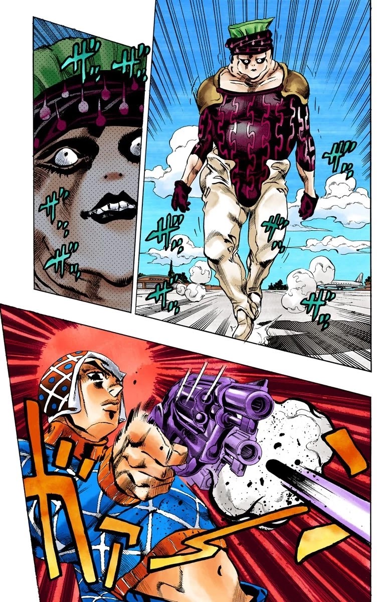 JoJo's Bizarre Adventure Part 5 - Vento Aureo (Official Colored) chapter 93 page 14