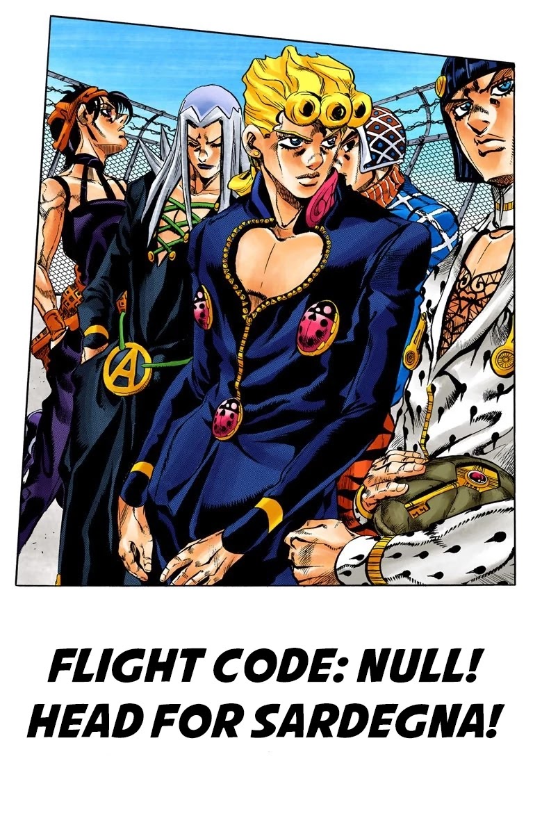 JoJo's Bizarre Adventure Part 5 - Vento Aureo (Official Colored) chapter 93 page 2