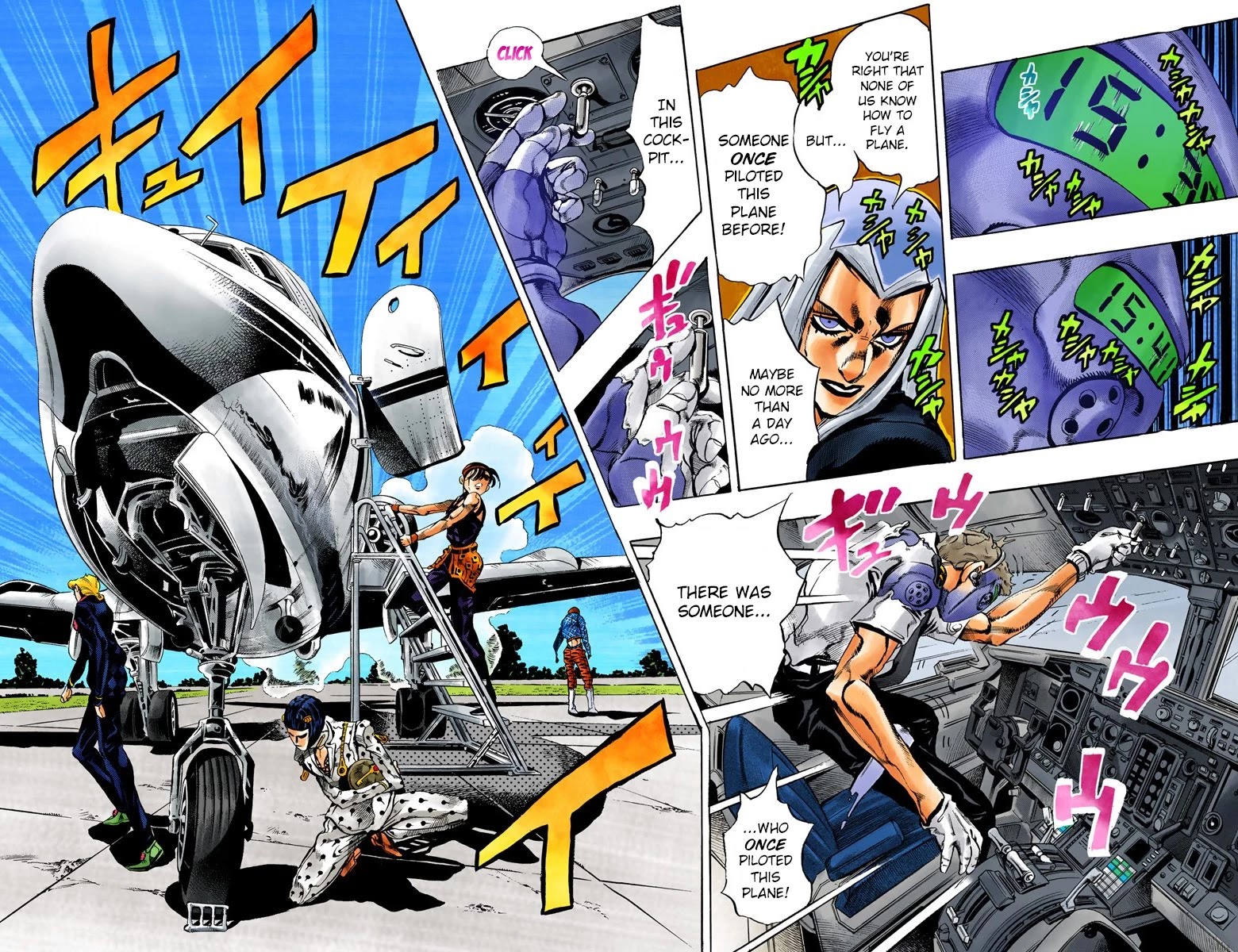 JoJo's Bizarre Adventure Part 5 - Vento Aureo (Official Colored) chapter 93 page 7