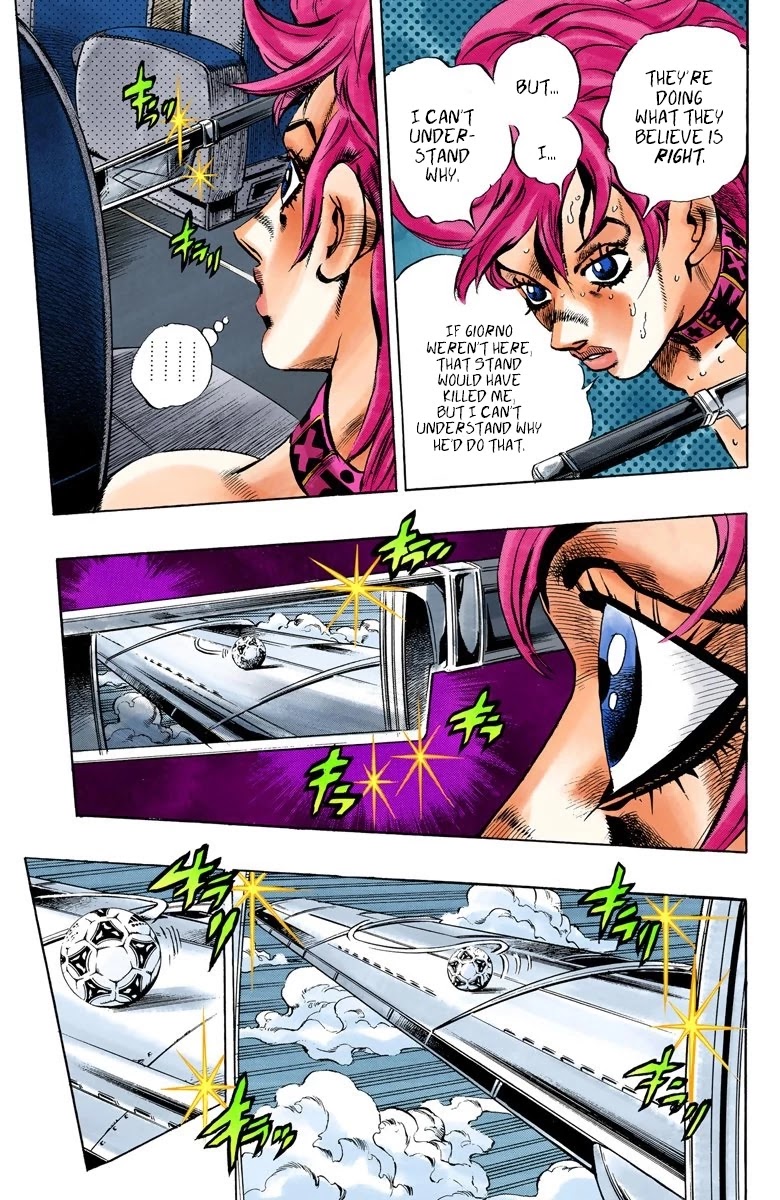 JoJo's Bizarre Adventure Part 5 - Vento Aureo (Official Colored) chapter 97 page 10