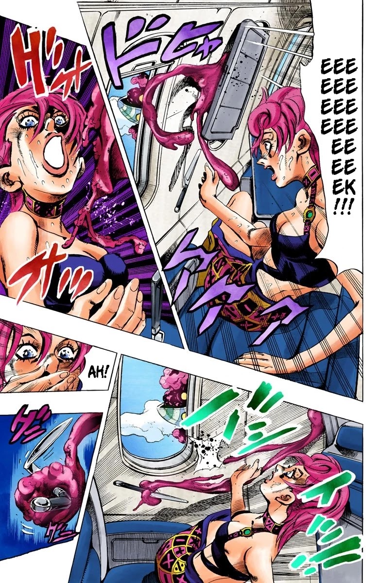 JoJo's Bizarre Adventure Part 5 - Vento Aureo (Official Colored) chapter 97 page 14