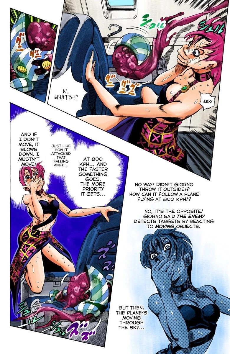 JoJo's Bizarre Adventure Part 5 - Vento Aureo (Official Colored) chapter 97 page 15