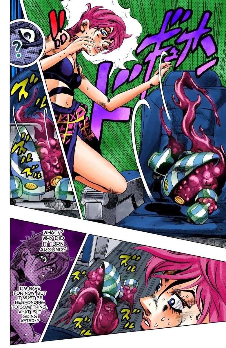 JoJo's Bizarre Adventure Part 5 - Vento Aureo (Official Colored) chapter 97 page 17