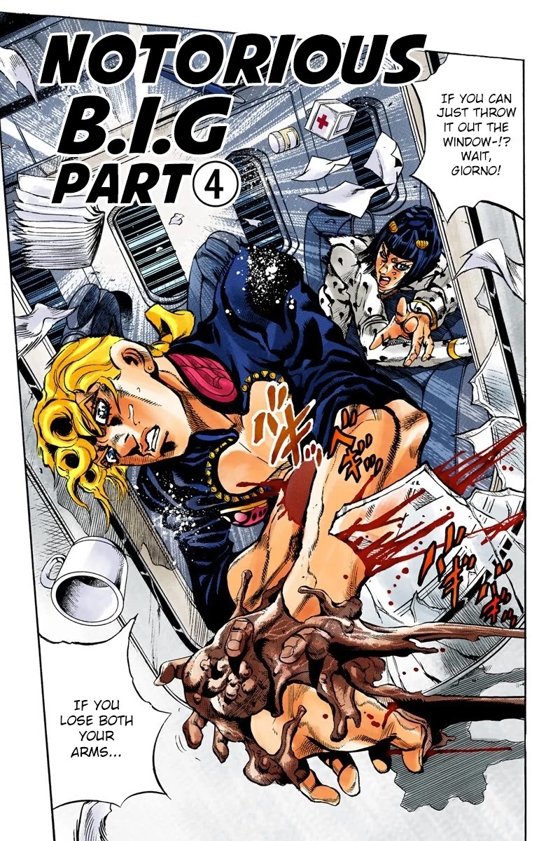 JoJo's Bizarre Adventure Part 5 - Vento Aureo (Official Colored) chapter 97 page 3