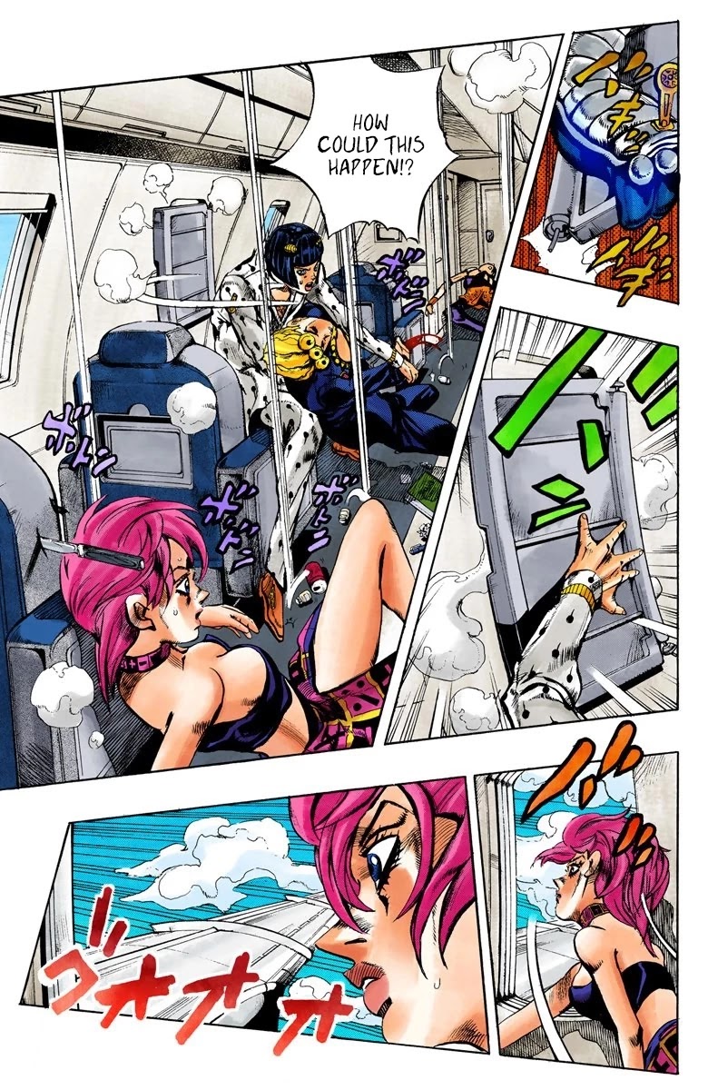 JoJo's Bizarre Adventure Part 5 - Vento Aureo (Official Colored) chapter 97 page 6