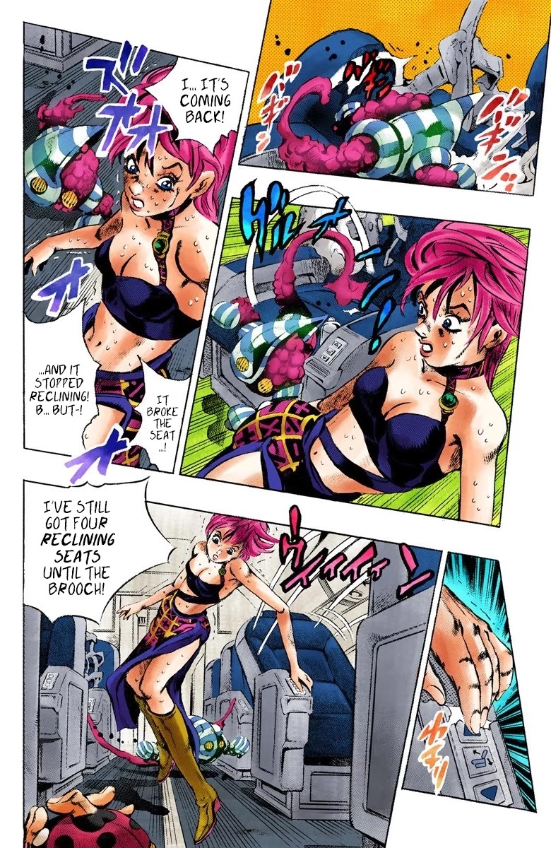 JoJo's Bizarre Adventure Part 5 - Vento Aureo (Official Colored) chapter 98 page 10