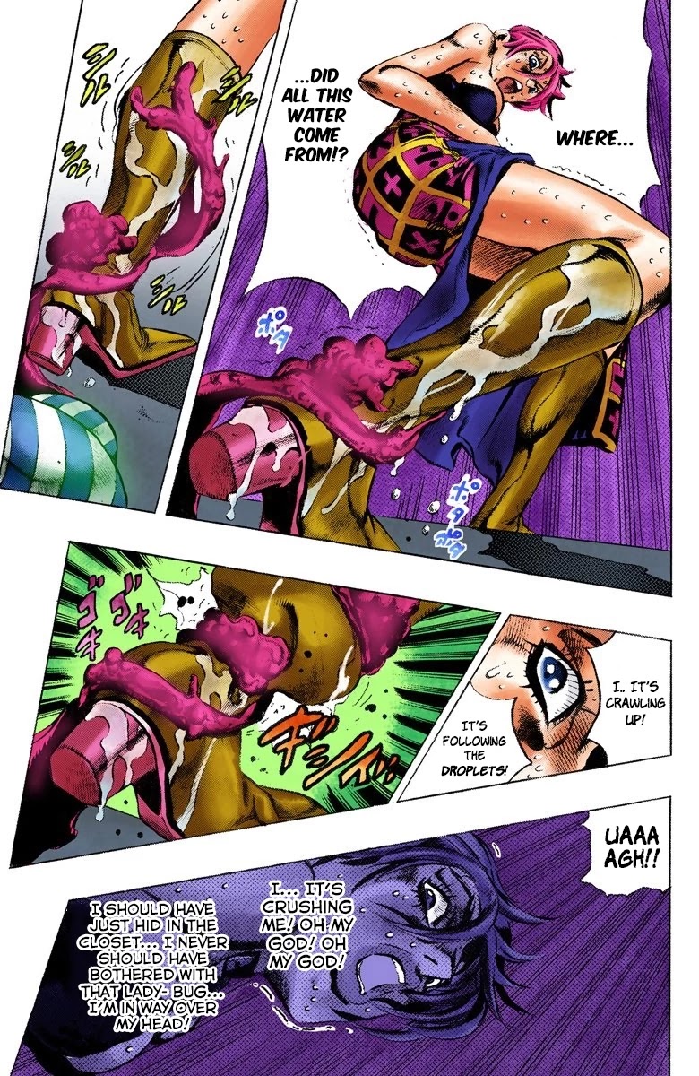 JoJo's Bizarre Adventure Part 5 - Vento Aureo (Official Colored) chapter 98 page 13