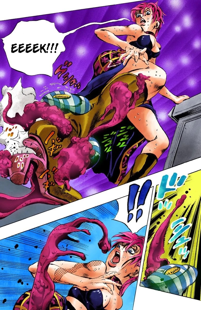 JoJo's Bizarre Adventure Part 5 - Vento Aureo (Official Colored) chapter 98 page 14