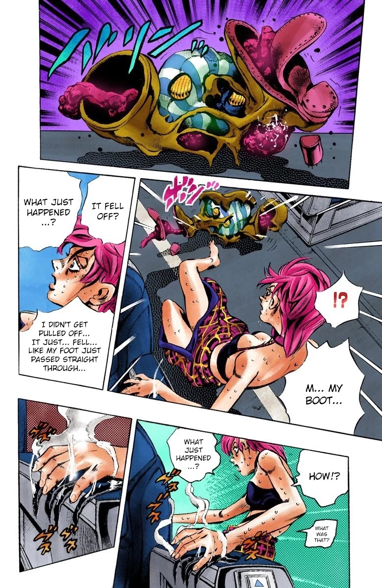 JoJo's Bizarre Adventure Part 5 - Vento Aureo (Official Colored) chapter 98 page 17