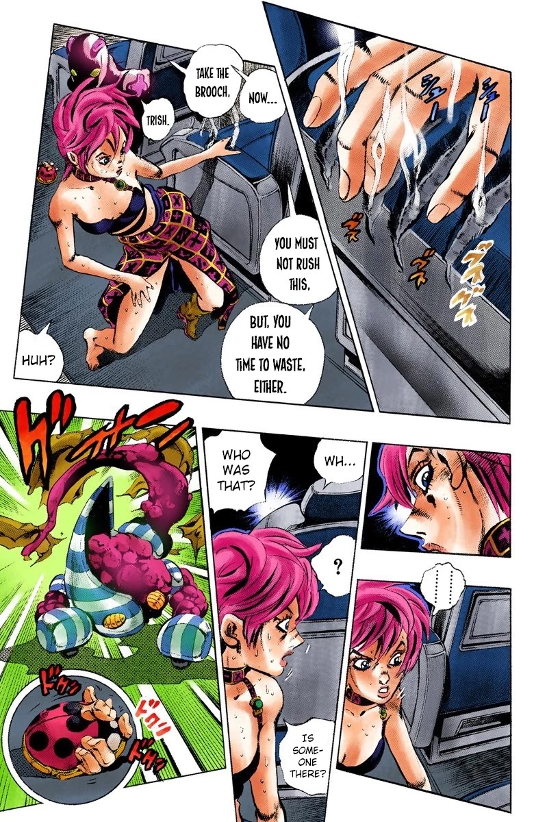 JoJo's Bizarre Adventure Part 5 - Vento Aureo (Official Colored) chapter 98 page 18