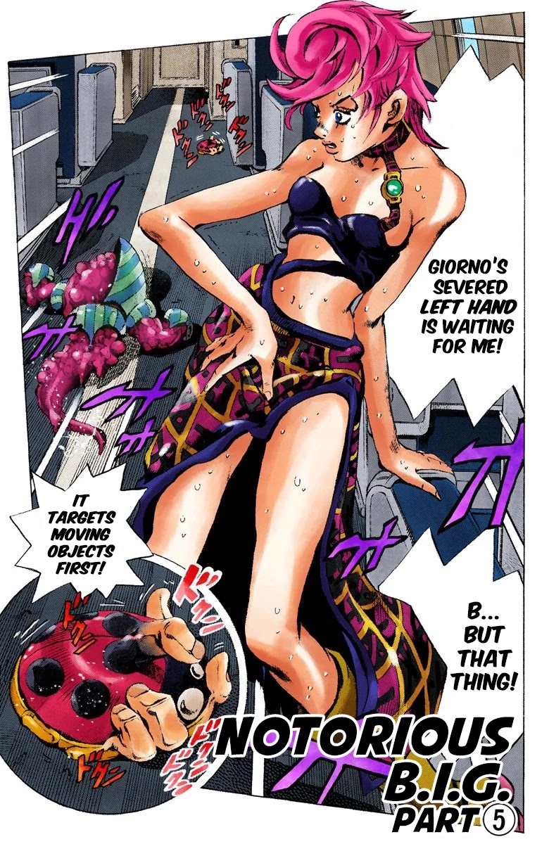 JoJo's Bizarre Adventure Part 5 - Vento Aureo (Official Colored) chapter 98 page 2