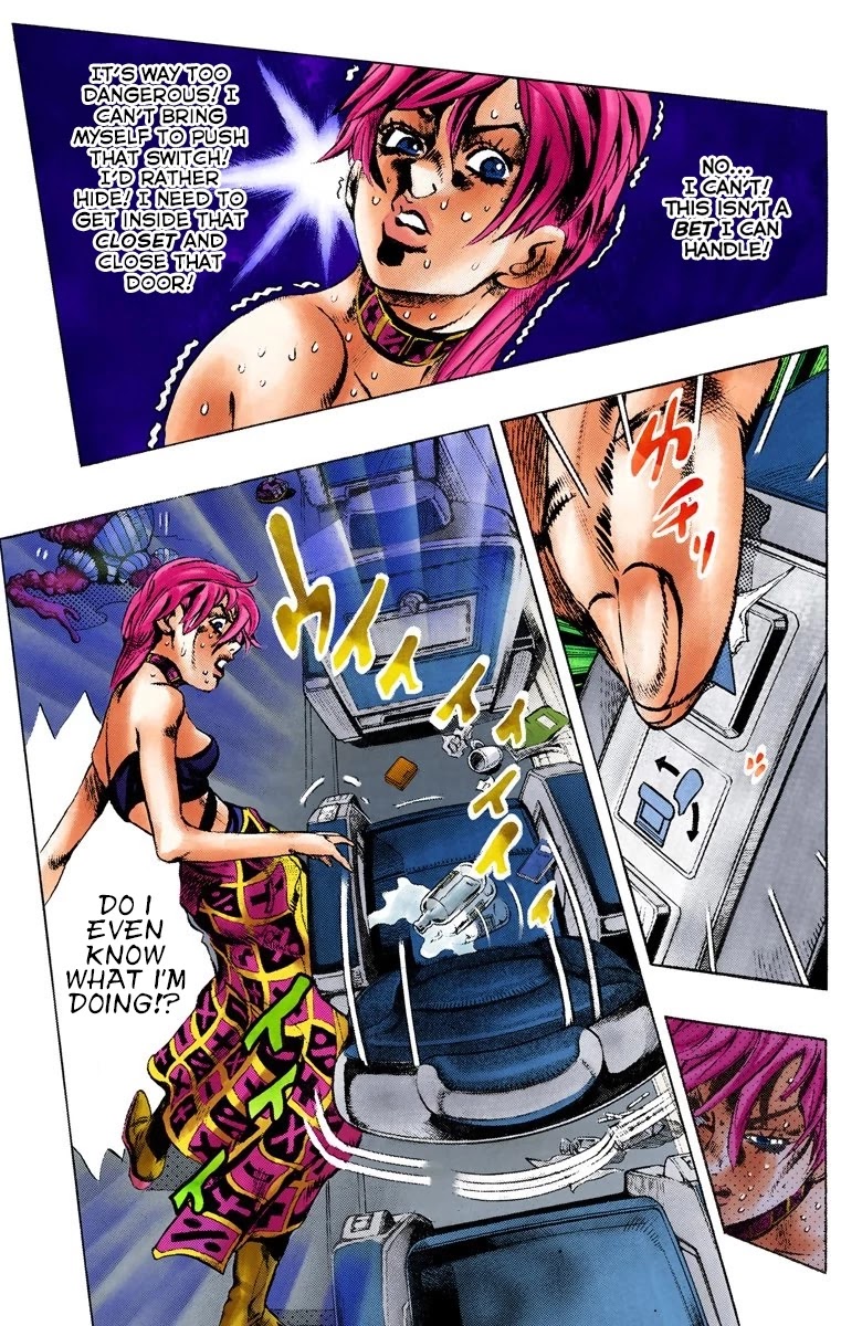 JoJo's Bizarre Adventure Part 5 - Vento Aureo (Official Colored) chapter 98 page 7