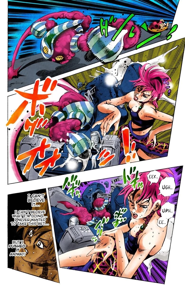 JoJo's Bizarre Adventure Part 5 - Vento Aureo (Official Colored) chapter 98 page 8