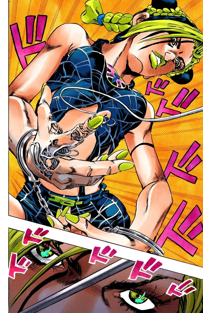 JoJo's Bizarre Adventure Part 6 - Stone Ocean (Official Colored) chapter 1 page 39