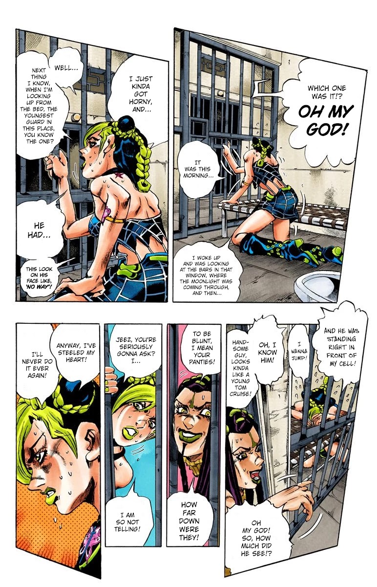 JoJo's Bizarre Adventure Part 6 - Stone Ocean (Official Colored) chapter 1 page 8