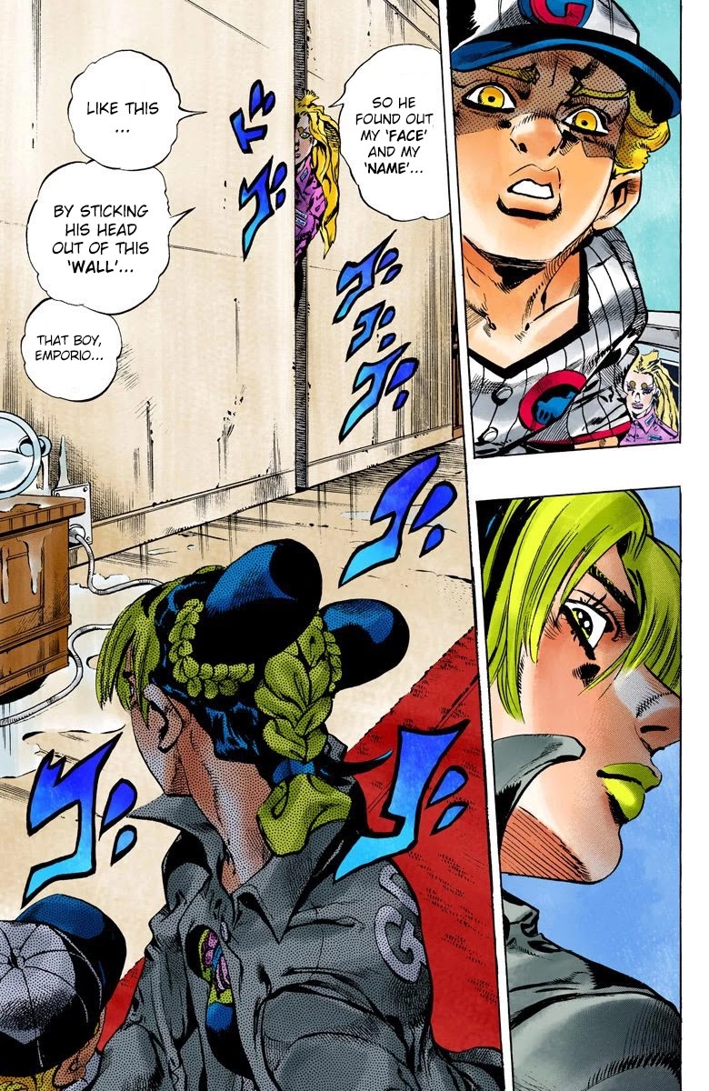 JoJo's Bizarre Adventure Part 6 - Stone Ocean (Official Colored) chapter 100 page 7
