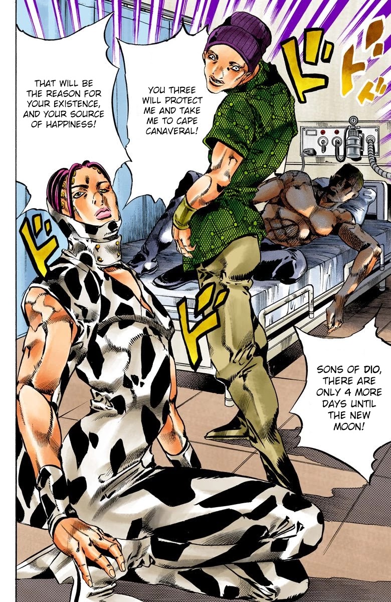 JoJo's Bizarre Adventure Part 6 - Stone Ocean (Official Colored) chapter 111 page 18