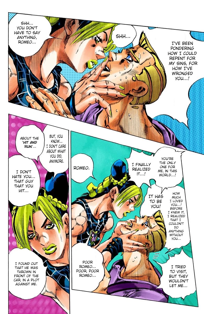 JoJo's Bizarre Adventure Part 6 - Stone Ocean (Official Colored) chapter 111 page 6