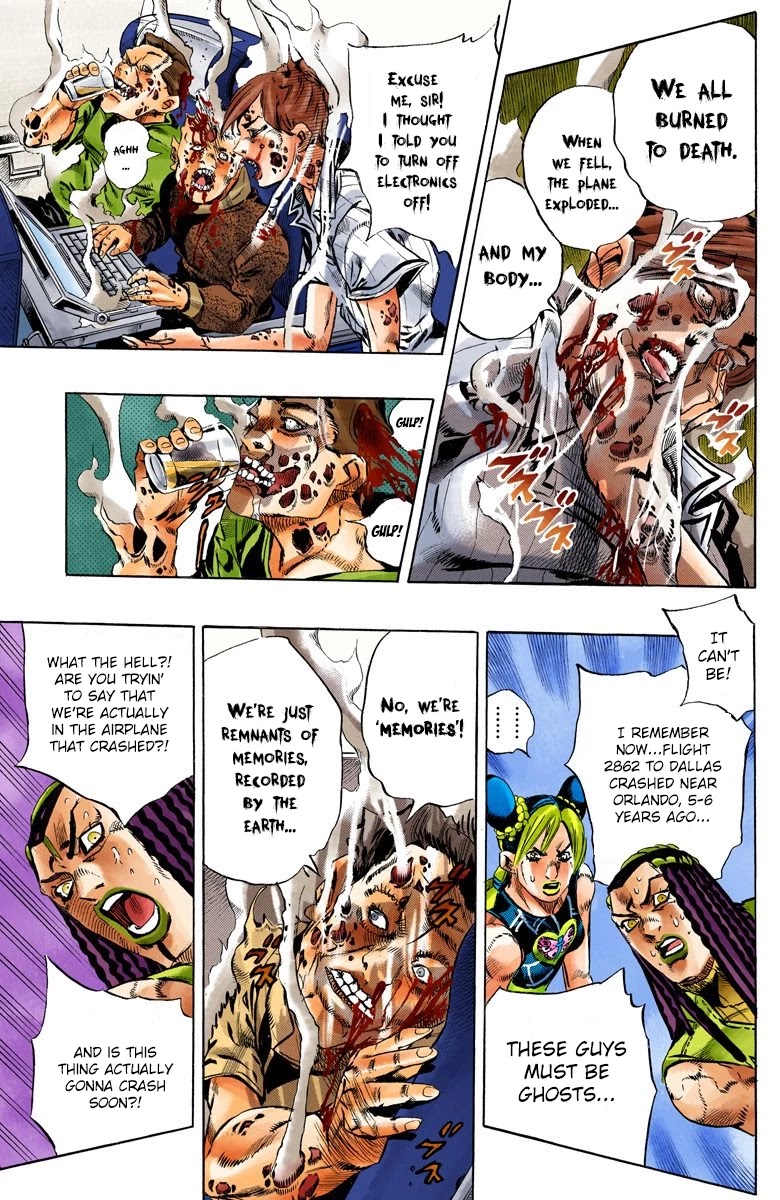 JoJo's Bizarre Adventure Part 6 - Stone Ocean (Official Colored) chapter 121 page 5