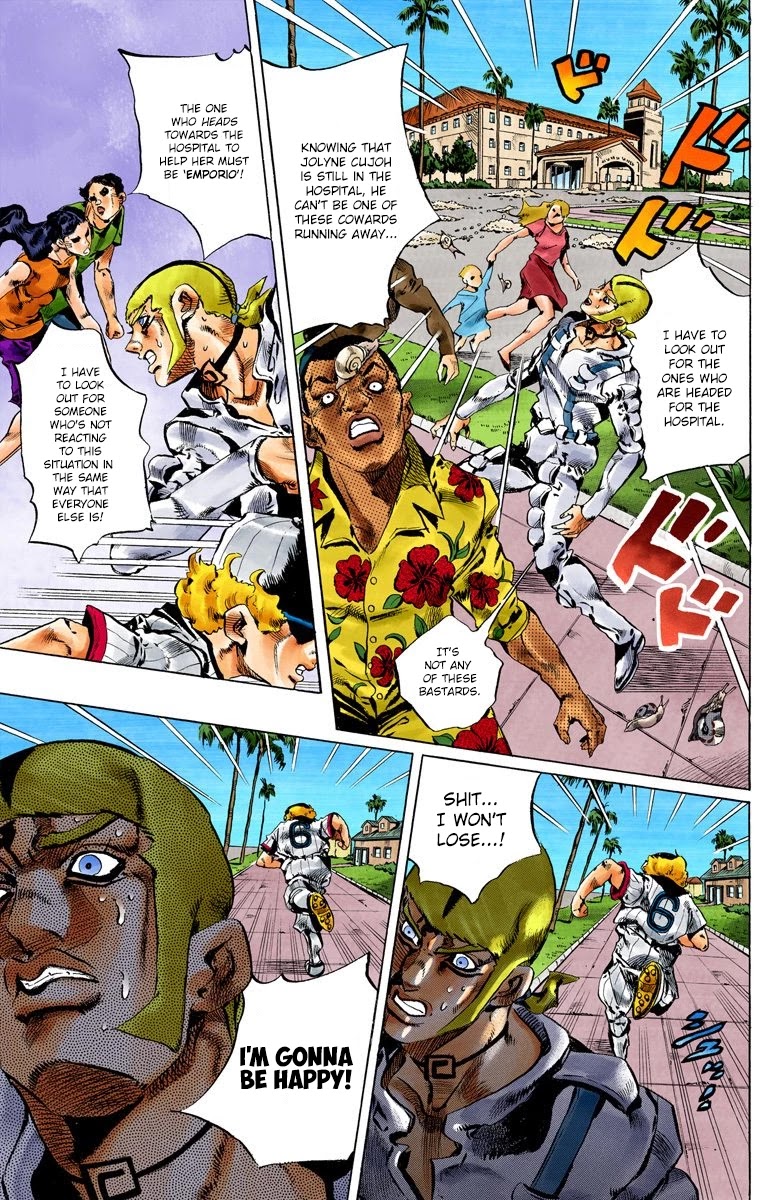 JoJo's Bizarre Adventure Part 6 - Stone Ocean (Official Colored) chapter 131 page 3