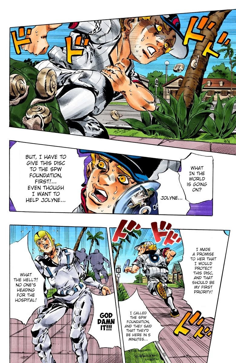 JoJo's Bizarre Adventure Part 6 - Stone Ocean (Official Colored) chapter 131 page 4