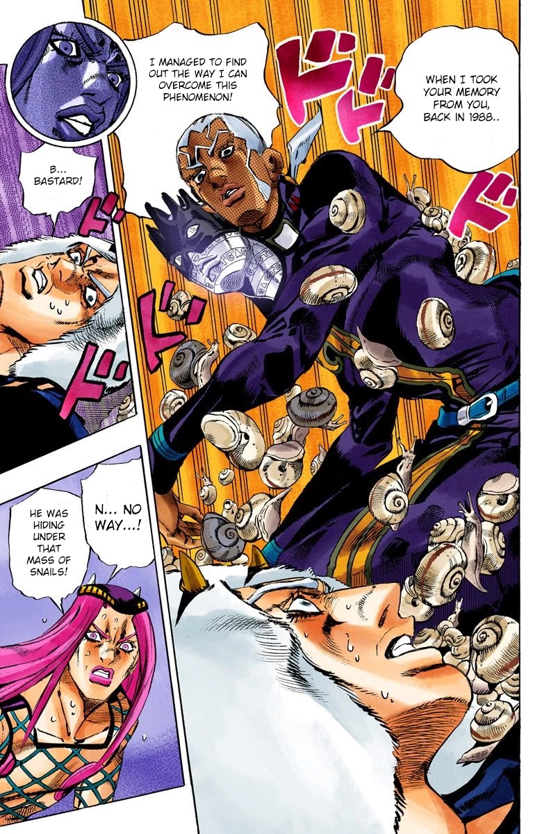 JoJo's Bizarre Adventure Part 6 - Stone Ocean (Official Colored) chapter 133 page 15
