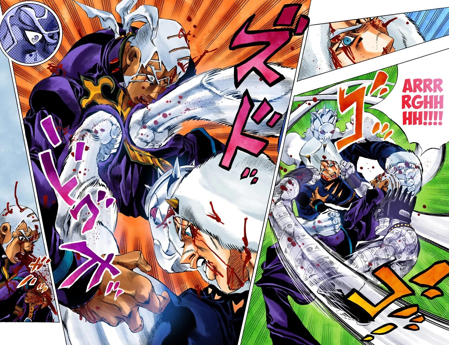 JoJo's Bizarre Adventure Part 6 - Stone Ocean (Official Colored) chapter 136 page 7