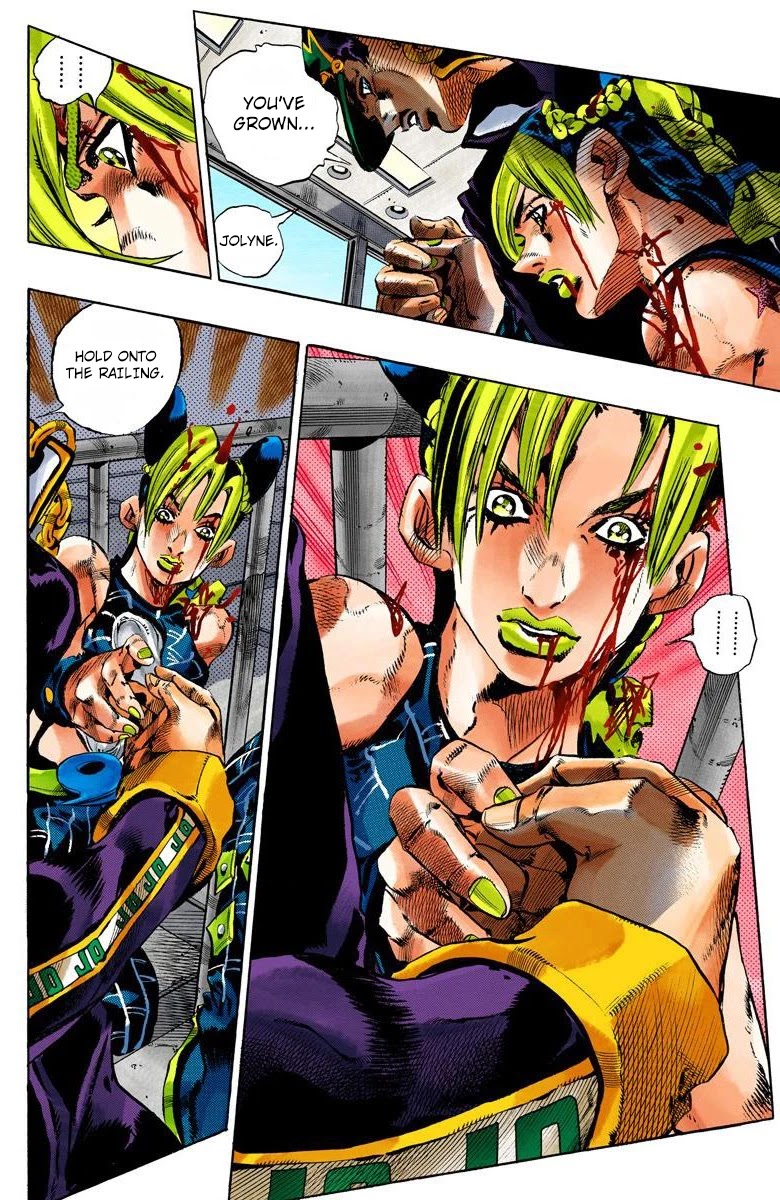 JoJo's Bizarre Adventure Part 6 - Stone Ocean (Official Colored) chapter 148 page 4