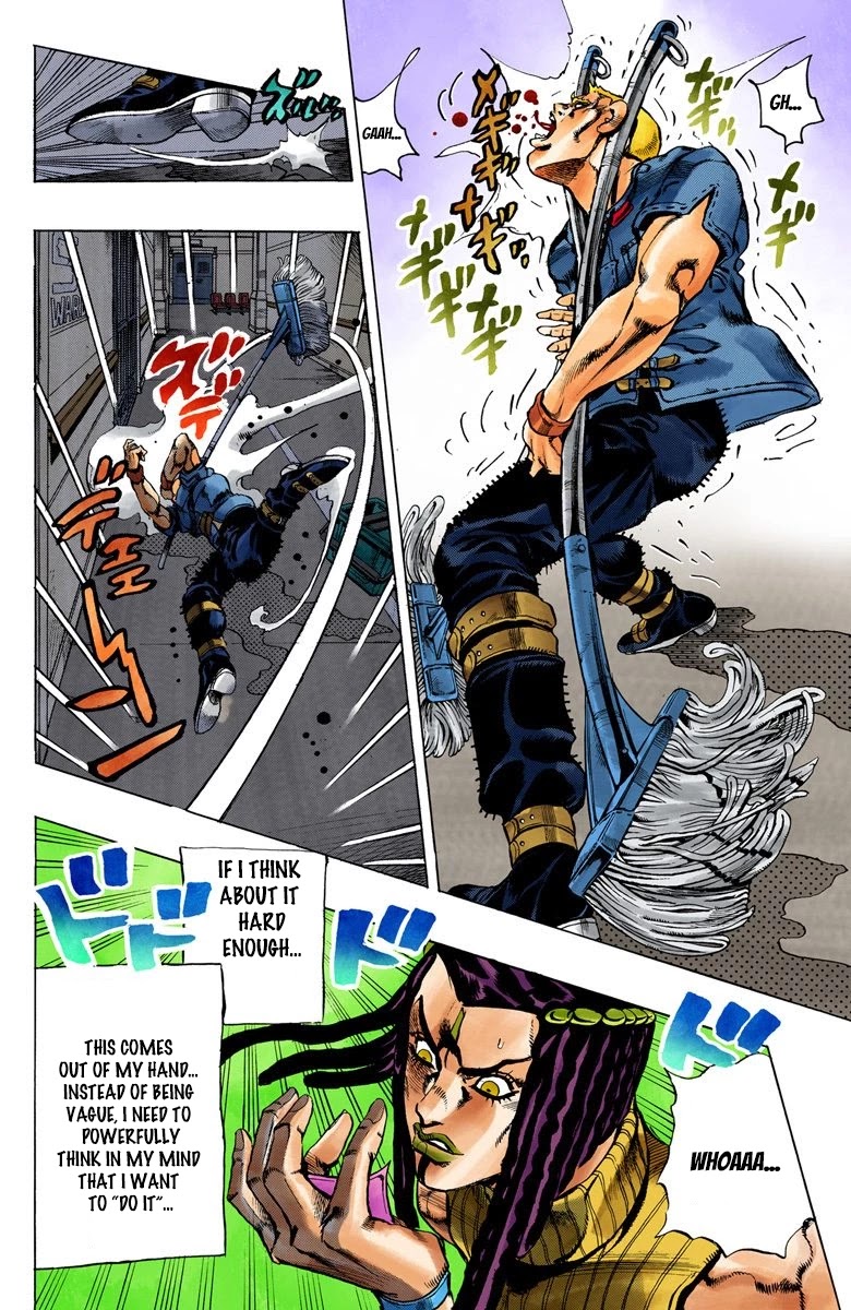 JoJo's Bizarre Adventure Part 6 - Stone Ocean (Official Colored) chapter 22 page 4