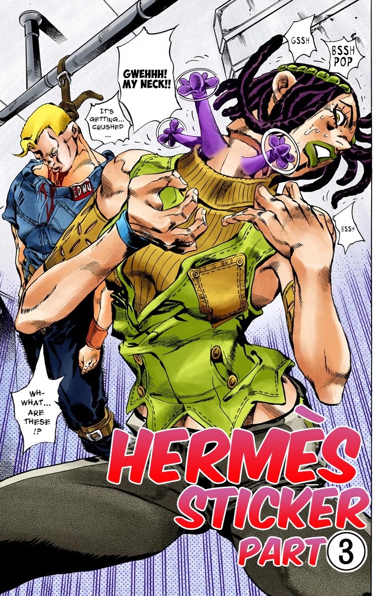 JoJo's Bizarre Adventure Part 6 - Stone Ocean (Official Colored) chapter 23 page 4
